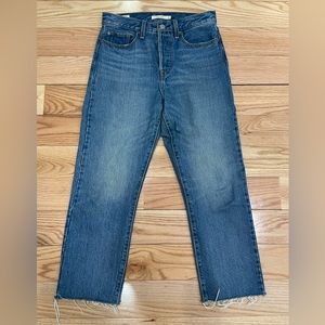 Levi’s Wedgie Straight Jeans, Size 28